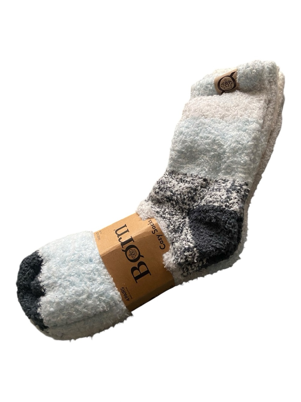 Born Socks Women’s 4 Pair Multicolor Plush Soft Cozy Socks NWT